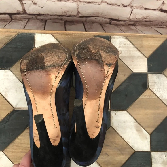 Sam Edelman Ulysa Platform‎ Pump In Midnight Blue - Picture 8 of 8